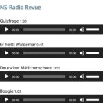 NS-Radio Revue Hörbeispiele